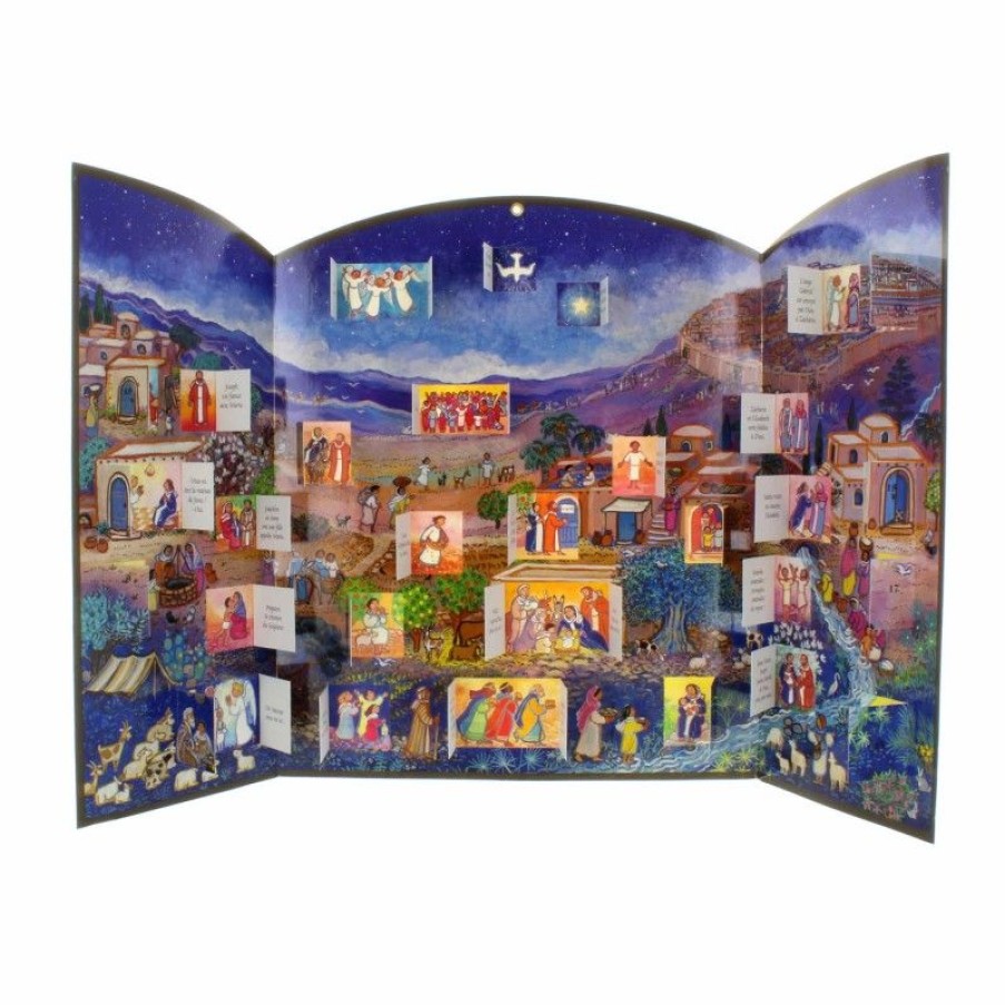 Palais du Rosaire Livre De Priere | Calendrier De L'Avent De Noel Par Maite Roche Et Un Livret