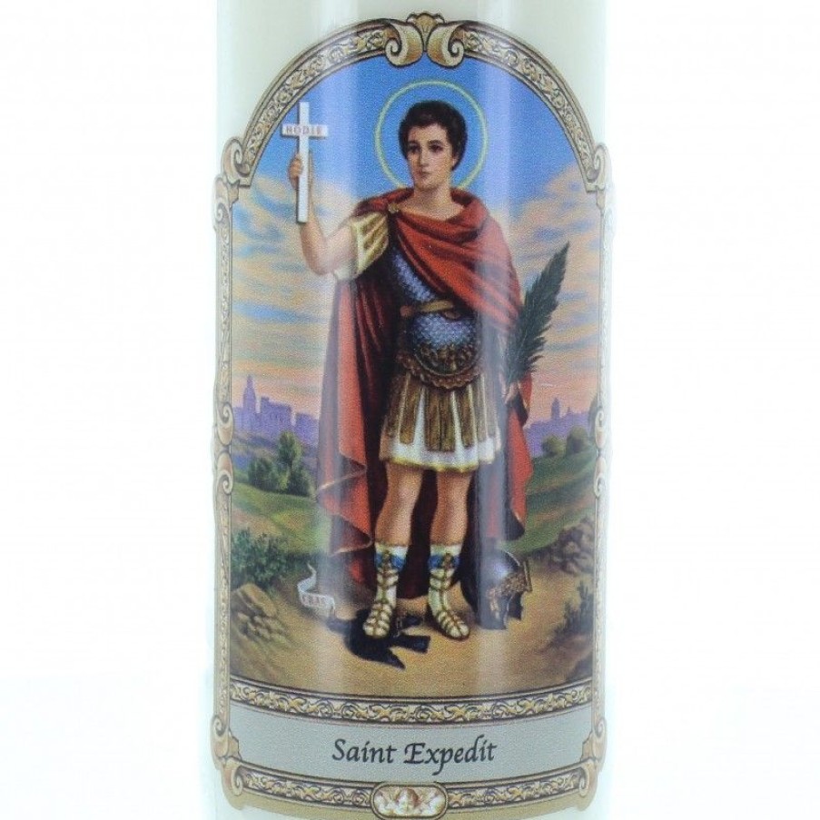 Palais du Rosaire Bougie Neuvaine | Lot De 6 Bougies Neuvaine Saint Expedit