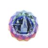 Palais du Rosaire Verre Grave | Verre Grave Laser 3D Reflets Colores Et Apparition De Lourdes 2,5 Cm