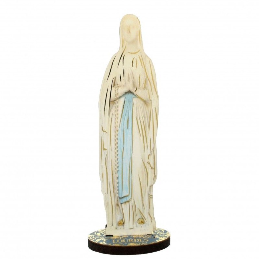 Palais du Rosaire Statue De Notre Dame De Lourdes | Silhouette De Notre Dame De Lourdes De 14Cm