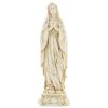 Palais du Rosaire Statue De Notre Dame De Lourdes | Statue Notre Dame De Lourdes En Pierre Et Resine 22Cm