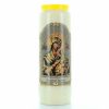 Palais du Rosaire Bougie Neuvaine | Lot De 12 Bougies Neuvaine De Notre Dame Du Perpetuel Secours 17,5Cm