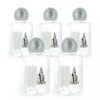 Palais du Rosaire Flacon Eau De Lourdes | Lot De 5 Flacons En Plastique 45Ml D'Eau De Lourdes Illustre Avec L' Apparition