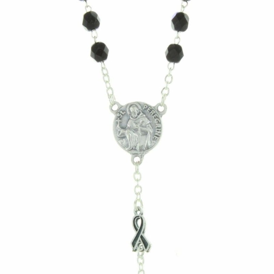 Palais du Rosaire Chapelet Verre | Chapelet De Saint Peregrin Pour Les Malades Du Cancer