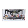 Palais du Rosaire Cadre Religieux | Cadre Religieux Cene Argentee Colore 8 X 16 Cm