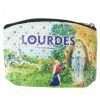 Palais du Rosaire Porte&Monnaie | Porte-Monnaie De L'Apparition De Lourdes Avec Strass