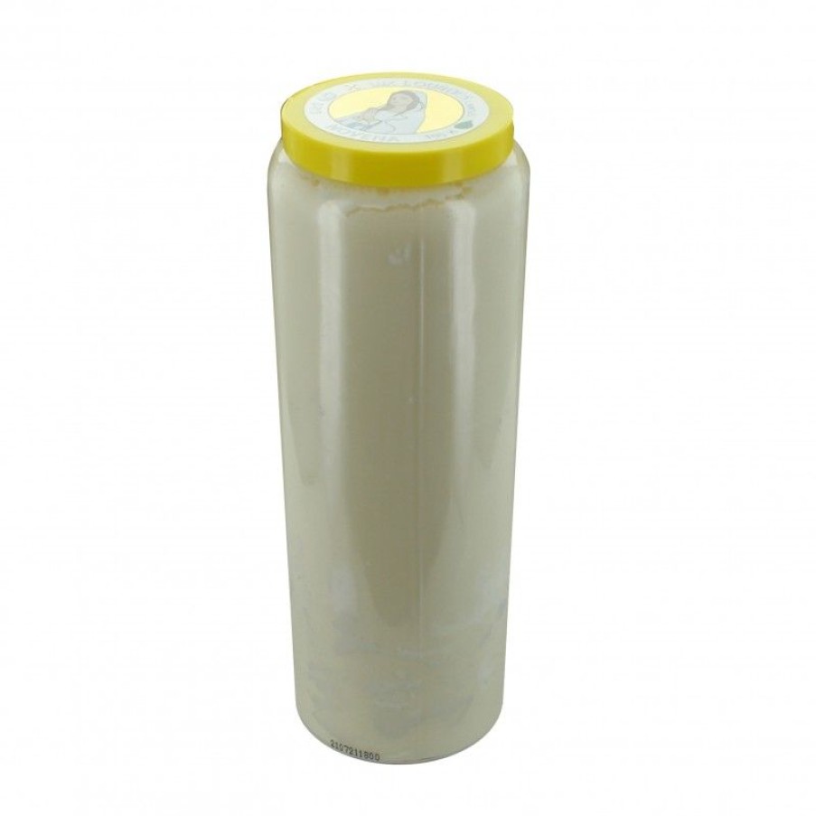 Palais du Rosaire Bougie Neuvaine | Bougie Neuvaine Blanche En Cire Vegetale