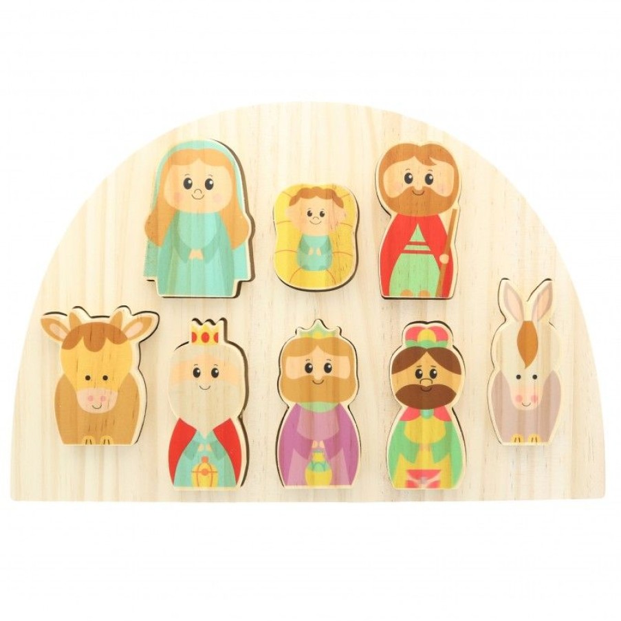 Palais du Rosaire Creche | Creche De Noel Sous Forme De Puzzle En Bois