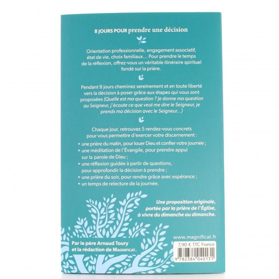 Palais du Rosaire Livre De Priere | Livre 8 Jours Pour Prendre Une Decision