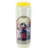 Palais du Rosaire Bougie Neuvaine | Lot De 20 Bougies De Neuvaine De Marie Qui Defait Les Noeuds 17,5 Cm