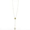 Palais du Rosaire Chapelet Verre | Chapelet Eau De Lourdes Avec Grains En Verre