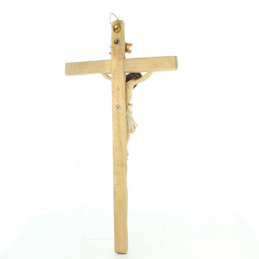 Palais du Rosaire Crucifix Bois | Croix En Bois Avec Christ En Resine