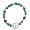 Palais du Rosaire Bracelet Fantaisie | Bracelet De Saint Patrick En Pierres Semi Precieuses