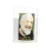 Palais du Rosaire Bougie Decorative | Bougie Veilleuse Du Padre Pio Avec Priere