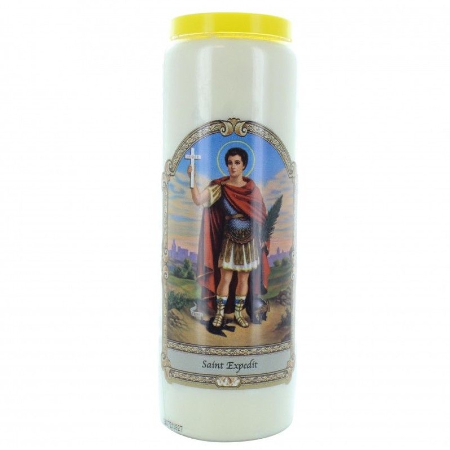 Palais du Rosaire Bougie Neuvaine | Lot De 20 Bougies Neuvaine Saint Expedit