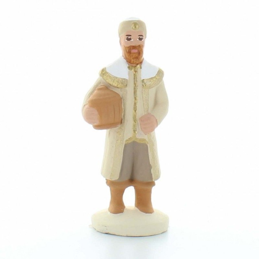 Palais du Rosaire Decoration De Noel | Gaspard : Santon De Provence De 7Cm, Style Epure