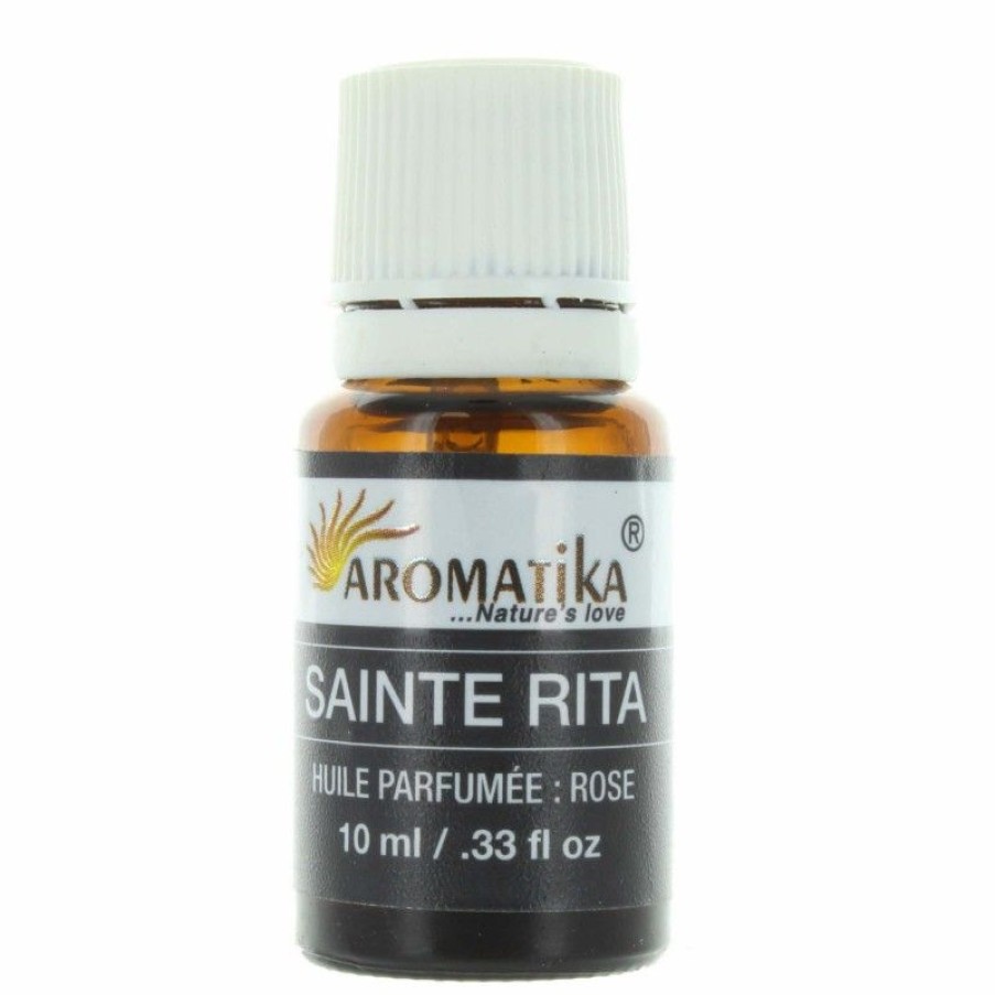 Palais du Rosaire Huile Religieuse | Huile Essentielle Religieuse Sainte Rita Parfum Rose 10Ml