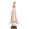 Palais du Rosaire Statue Vierge De Fatima | Statue De Fatima Vetue De Son Manteau Fleuri Rose 95 Cm