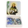 Palais du Rosaire Chapelet Verre | Chapelet En Verre Et Boite Saint-Francois 6X6 Cm