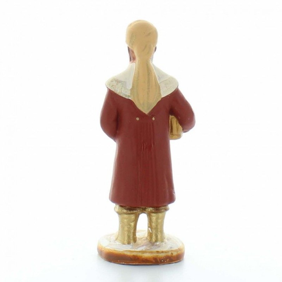 Palais du Rosaire Decoration De Noel | Gaspard : Santon De Provence De 7 Cm, Colore A La Main