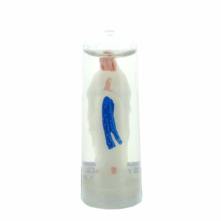 Palais du Rosaire Statue De Notre Dame De Lourdes | Statue De Notre Dame De Lourdes En Tube Avec De L'Eau De Lourdes 6Cm