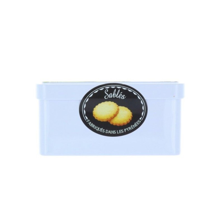 Palais du Rosaire Coffret Gourmand Lourdes | Coffret Gourmand, Apparition De Lourdes Et Biscuits Sables 120 G En Boite Metal