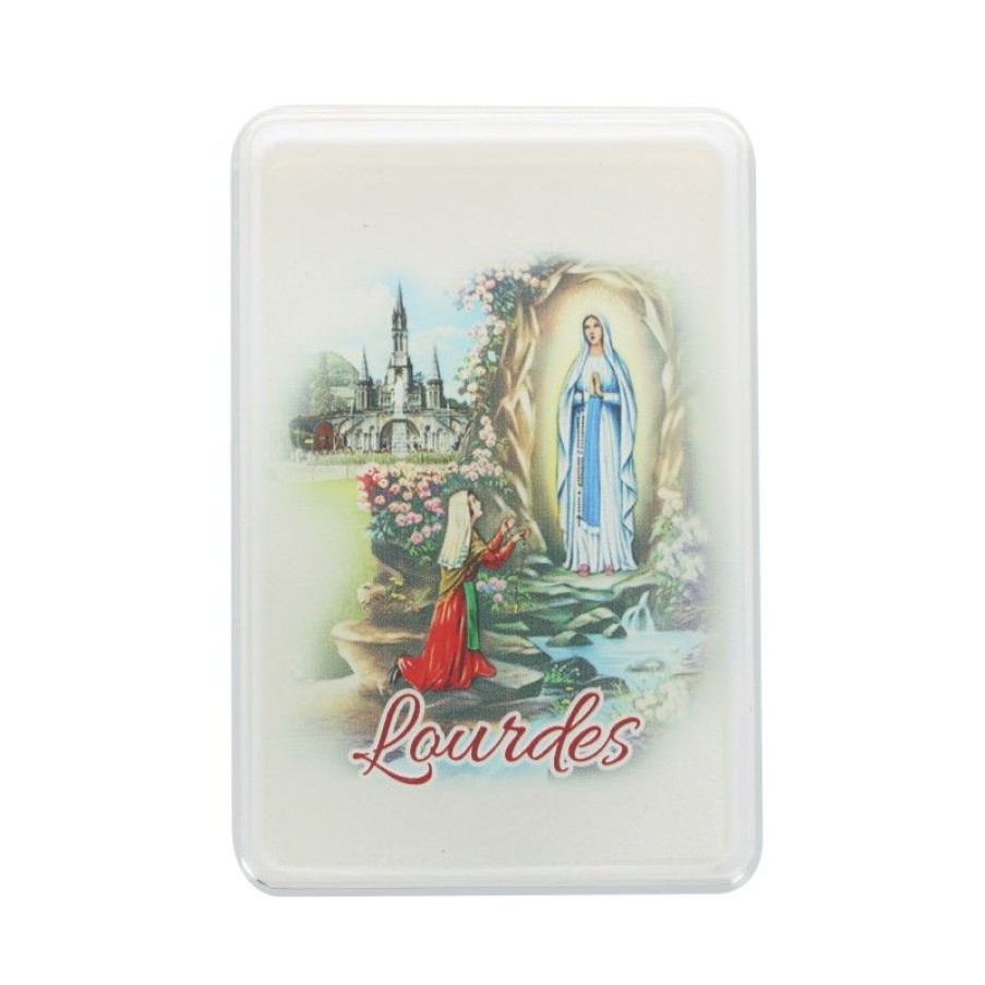 Palais du Rosaire Boite A Chapelet | Boite A Chapelet Decoree De L'Apparition 7X5 Cm
