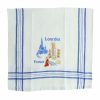 Palais du Rosaire Linge De Maison | Torchon De Lourdes En Tissu Nid D'Abeille