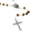 Palais du Rosaire Chapelet Bois | Chapelet De Lourdes En Bois D'Olivier Et Sa Boite