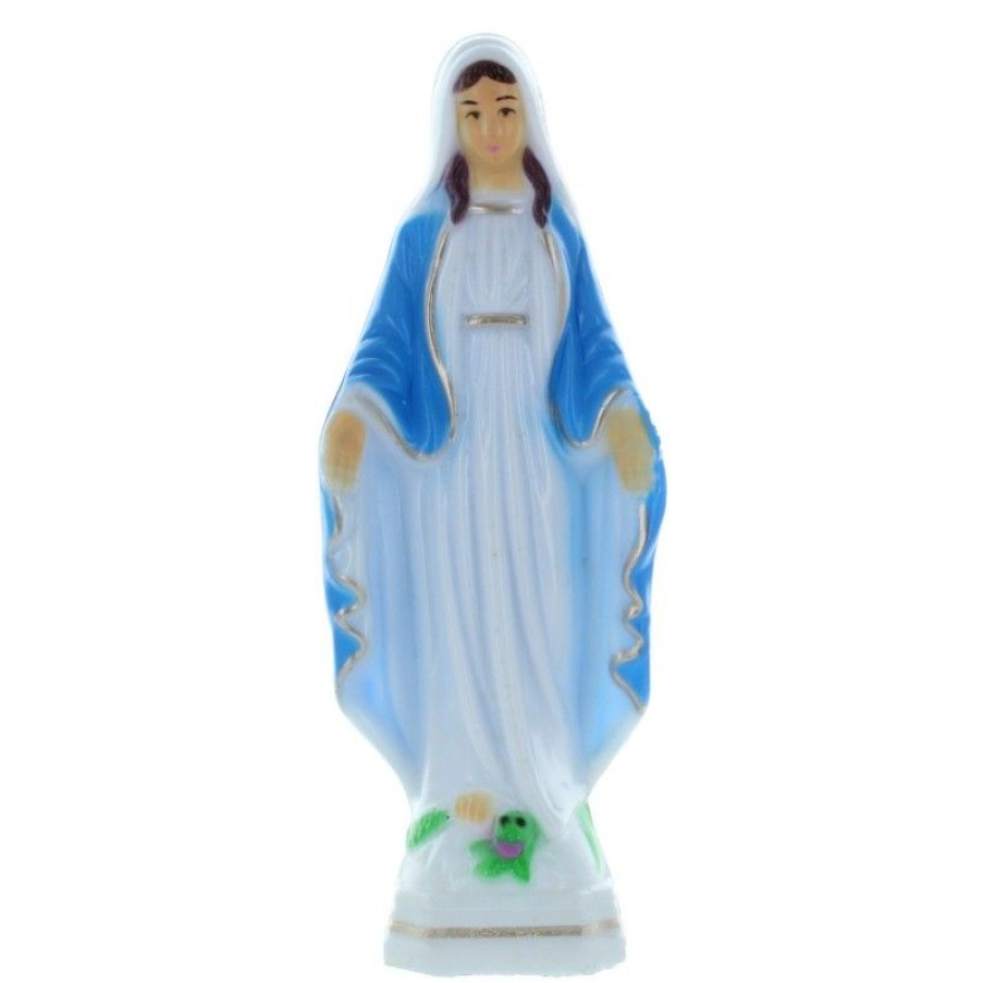 Palais du Rosaire Statue Vierge Miraculeuse | Statue De La Vierge Miraculeuse 15Cm En Resine Decoree
