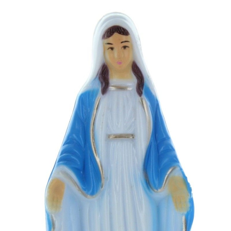 Palais du Rosaire Statue Vierge Miraculeuse | Statue De La Vierge Miraculeuse 15Cm En Resine Decoree