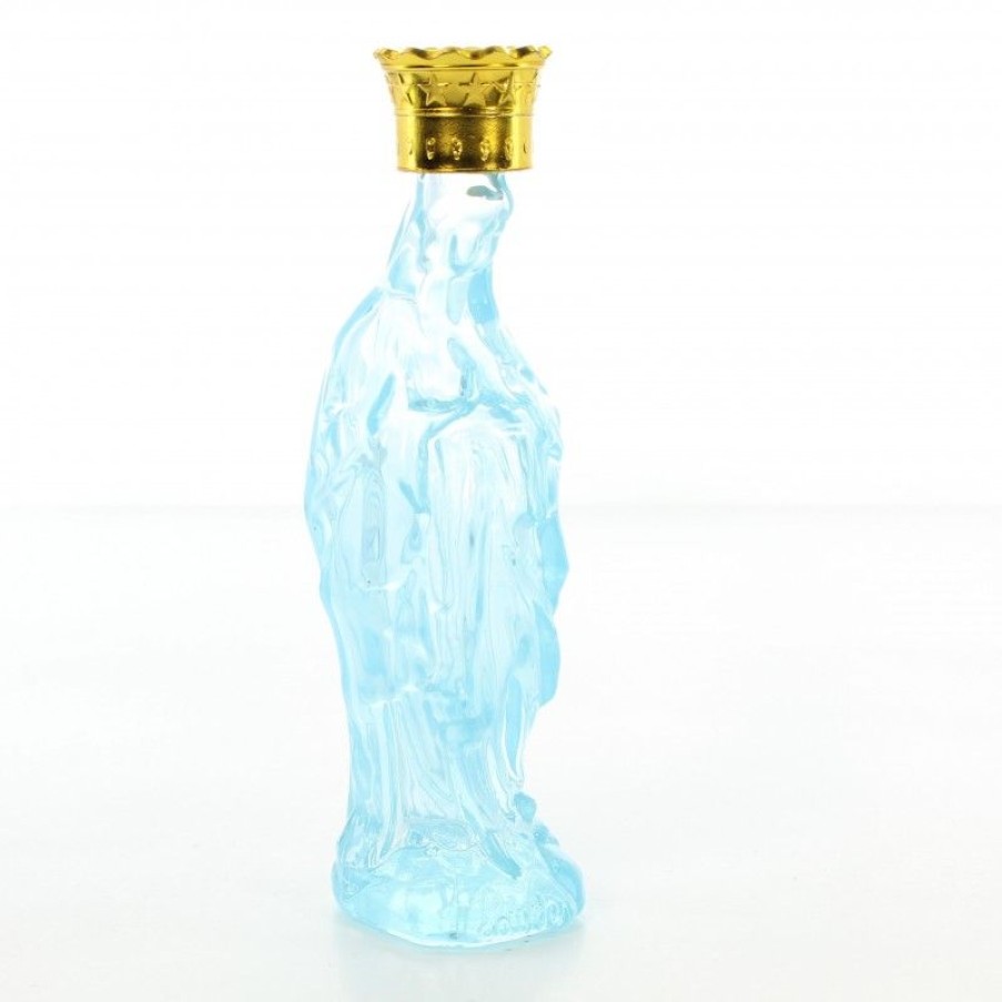 Palais du Rosaire Bouteille Eau De Lourdes | Flacon Vierge Marie En Verre Avec 35Ml D'Eau De Lourdes