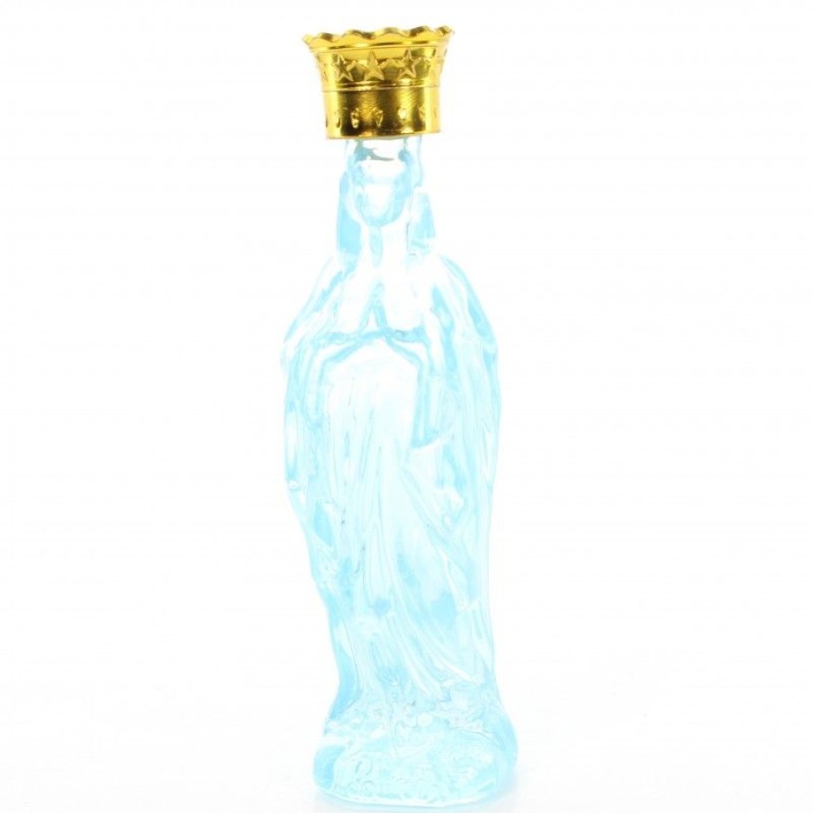 Palais du Rosaire Bouteille Eau De Lourdes | Flacon Vierge Marie En Verre Avec 35Ml D'Eau De Lourdes