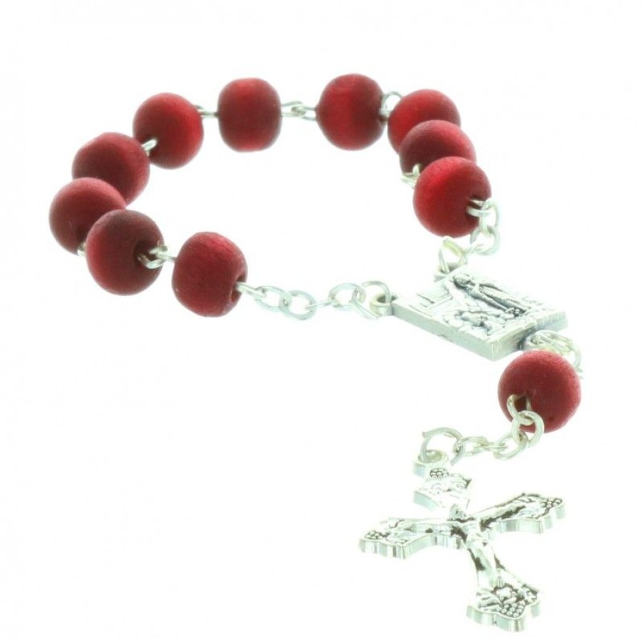 Palais du Rosaire Chapelet Dizainier | Chapelet Dizainier Parfume A La Rose Et Boite Mini Rose
