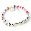 Palais du Rosaire Bracelet Fantaisie | Bracelet Perles Multicolores Et Coeurs