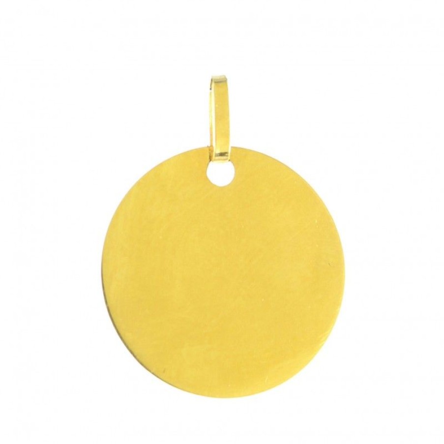 Palais du Rosaire Medaille Et Croix Or | Medaille De Sainte Rita 15Mm En Or 18 Carats
