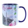 Palais du Rosaire Vaisselle De Lourdes | Mug De Lourdes Interieur Colore En Ceramique