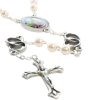 Palais du Rosaire Chapelet Verre | Chapelet De Mariage Avec Sa Boite Illustree De La Sainte Famille