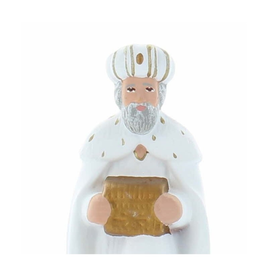 Palais du Rosaire Decoration De Noel | Melchior : Santon De Provence De 9 Cm, Style Epure
