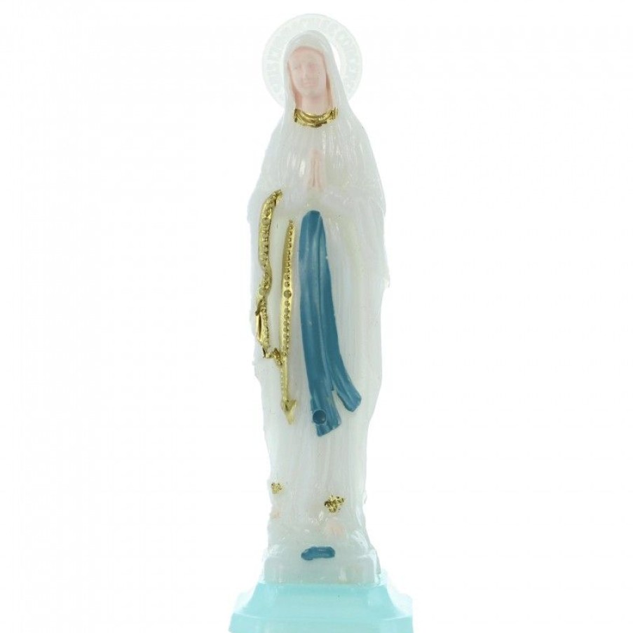 Palais du Rosaire Statue De Notre Dame De Lourdes | Statue De Notre Dame De Lourdes Lumineuse 7,5Cm