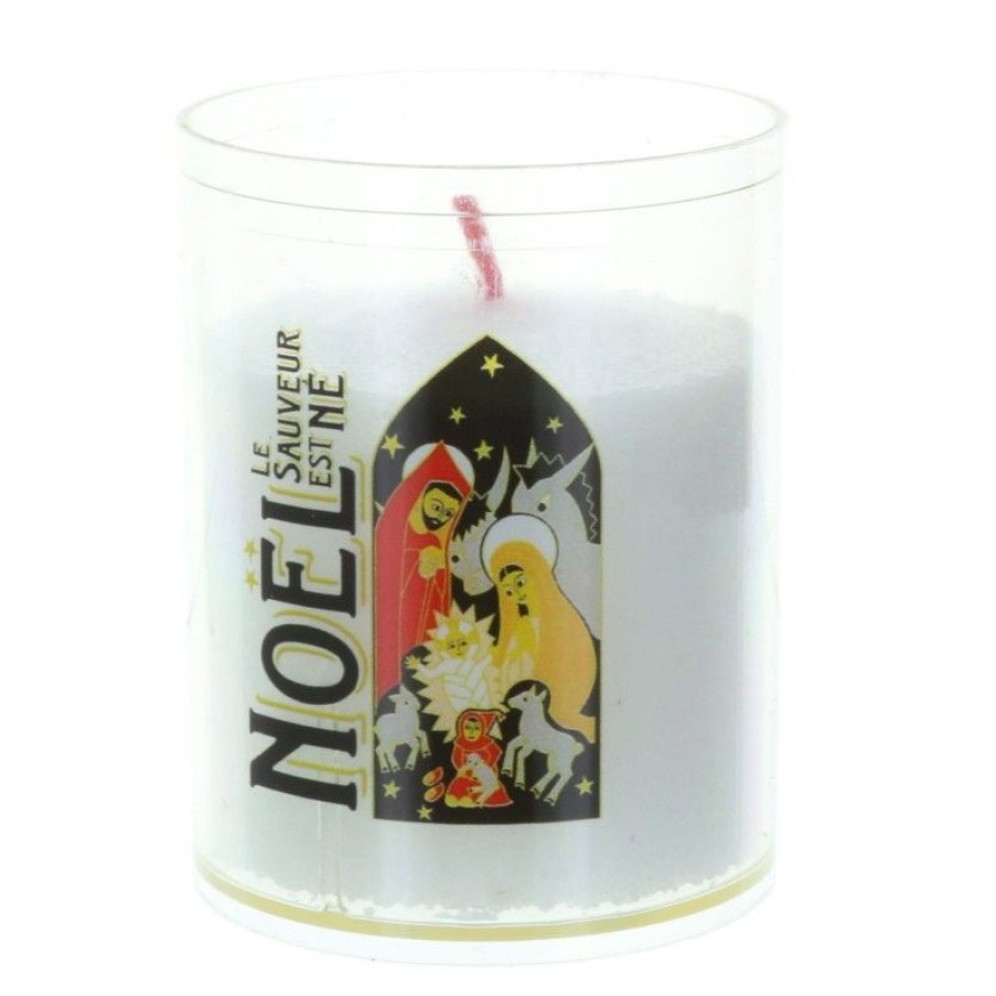 Palais du Rosaire Bougie Decorative | Bougie De Noel 6,5Cm