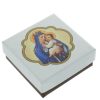 Palais du Rosaire Chapelet Verre | Chapelet De Notre Dame Du Mont Carmel En Verre Avec Une Boite