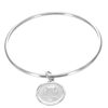 Palais du Rosaire Bracelet Argent | Bracelet Jonc En Argent Avec Une Medaille De Lourdes