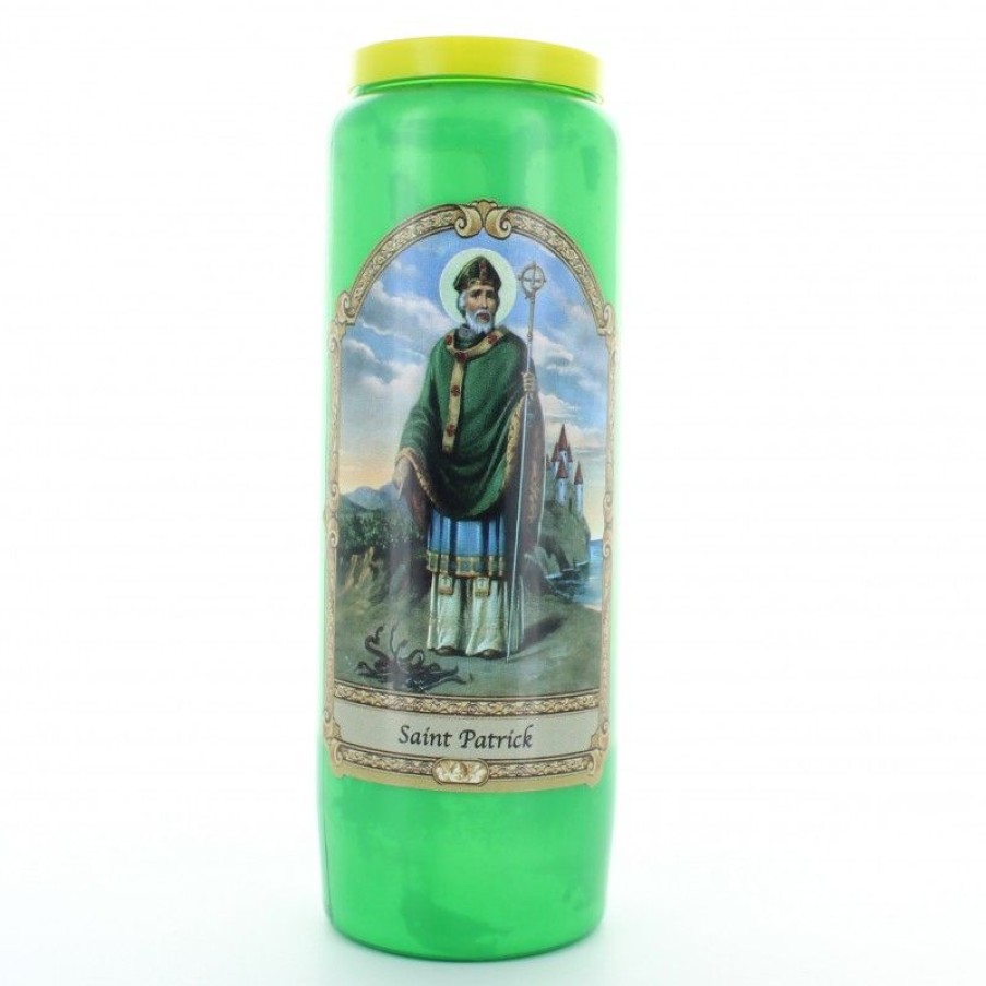 Palais du Rosaire Bougie Neuvaine | Lot De 3 Bougies De Neuvaine De Saint Patrick