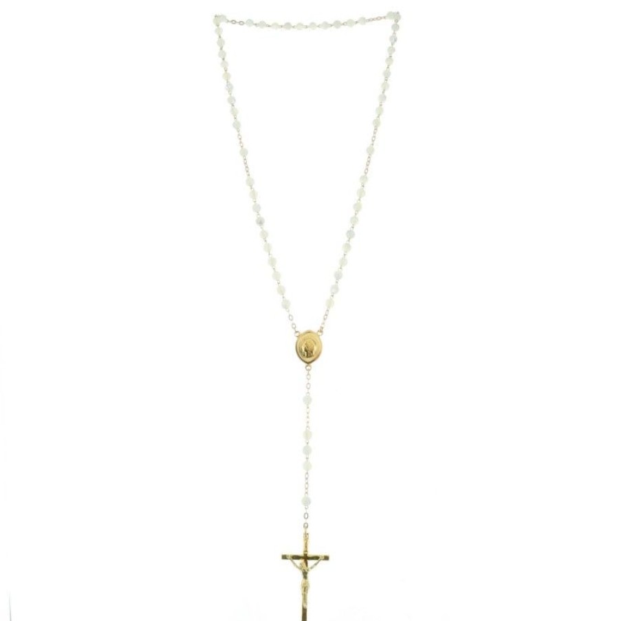Palais du Rosaire Chapelet Nacre | Chapelet Nacre Et Grains 4Mm