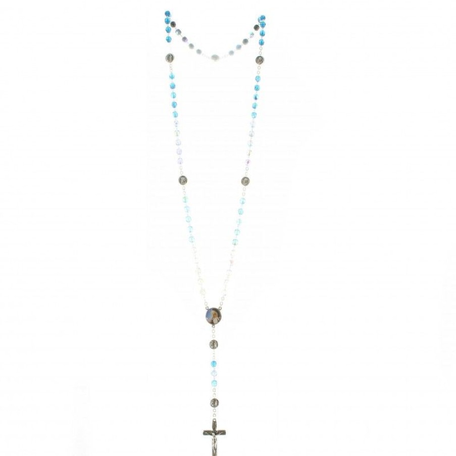 Palais du Rosaire Chapelet Verre | Chapelet De Sainte Bernadette Avec Sa Boite