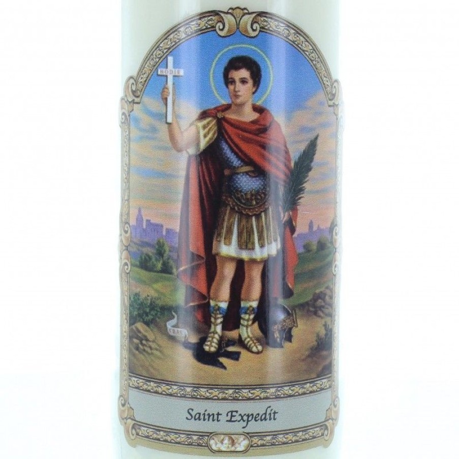 Palais du Rosaire Bougie Neuvaine | Lot De 3 Bougies De Neuvaine Saint Expedit