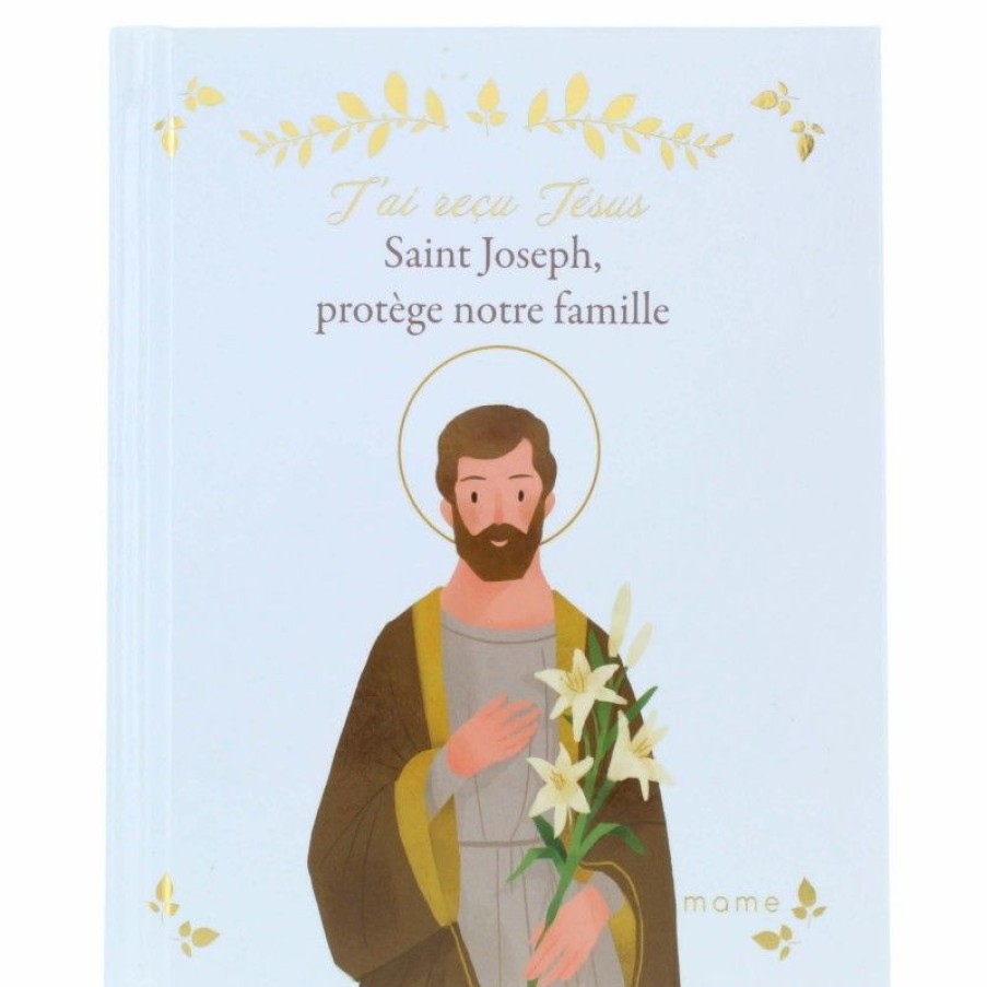 Palais du Rosaire Livre Pour Enfant | Livre Religieux Pour Enfant \\"Saint Joseph Protege Notre Famille\\"