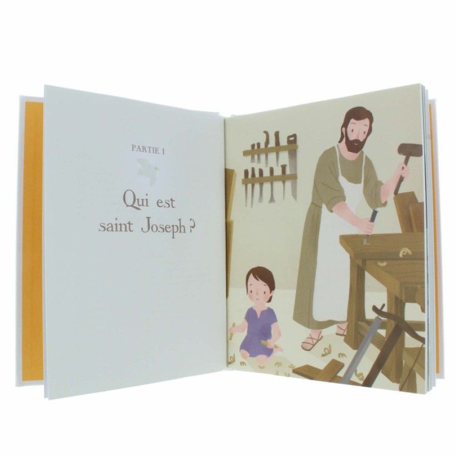 Palais du Rosaire Livre Pour Enfant | Livre Religieux Pour Enfant \\"Saint Joseph Protege Notre Famille\\"