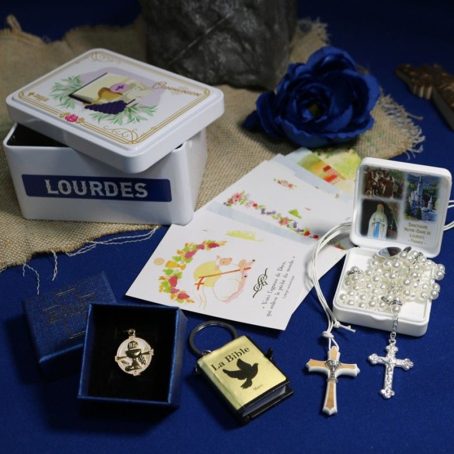 Palais du Rosaire Communion | Coffret Communion De Lourdes